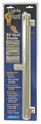 Lights Out RV Vent Shade