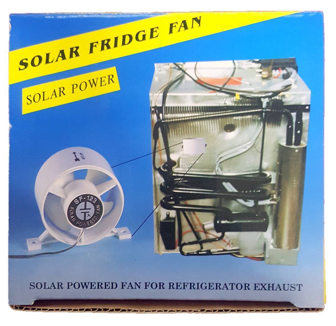 SOLAR FRIDGE FAN