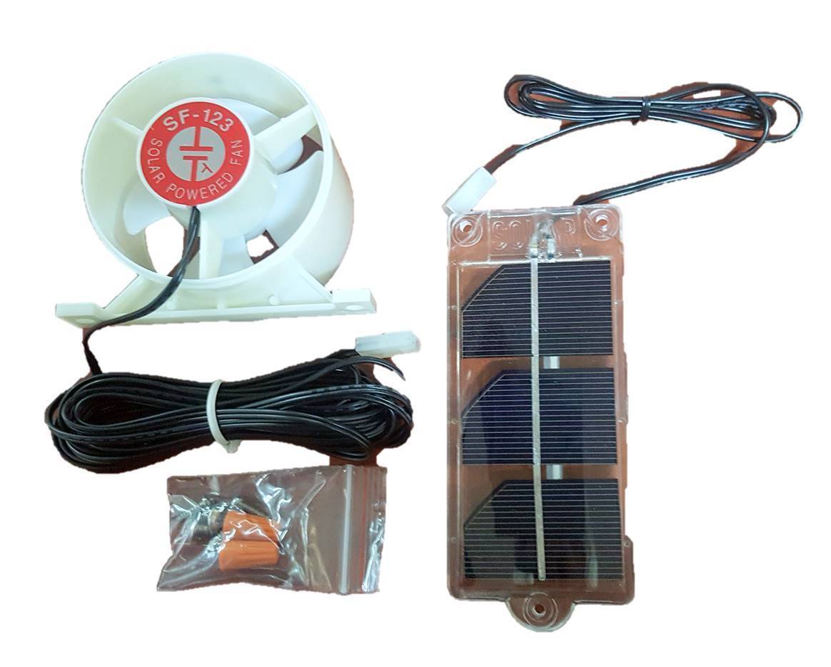 SOLAR FRIDGE FAN