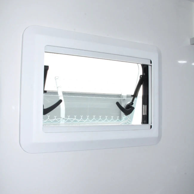 Camec Double Glazed Push Out Windows - 500W x 450H