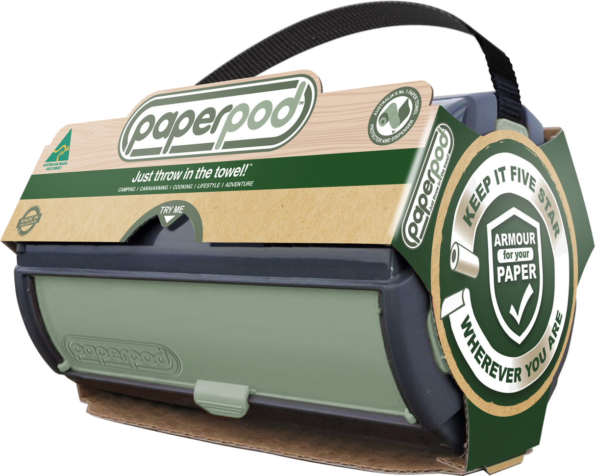 Paperpod For Grills and Spills