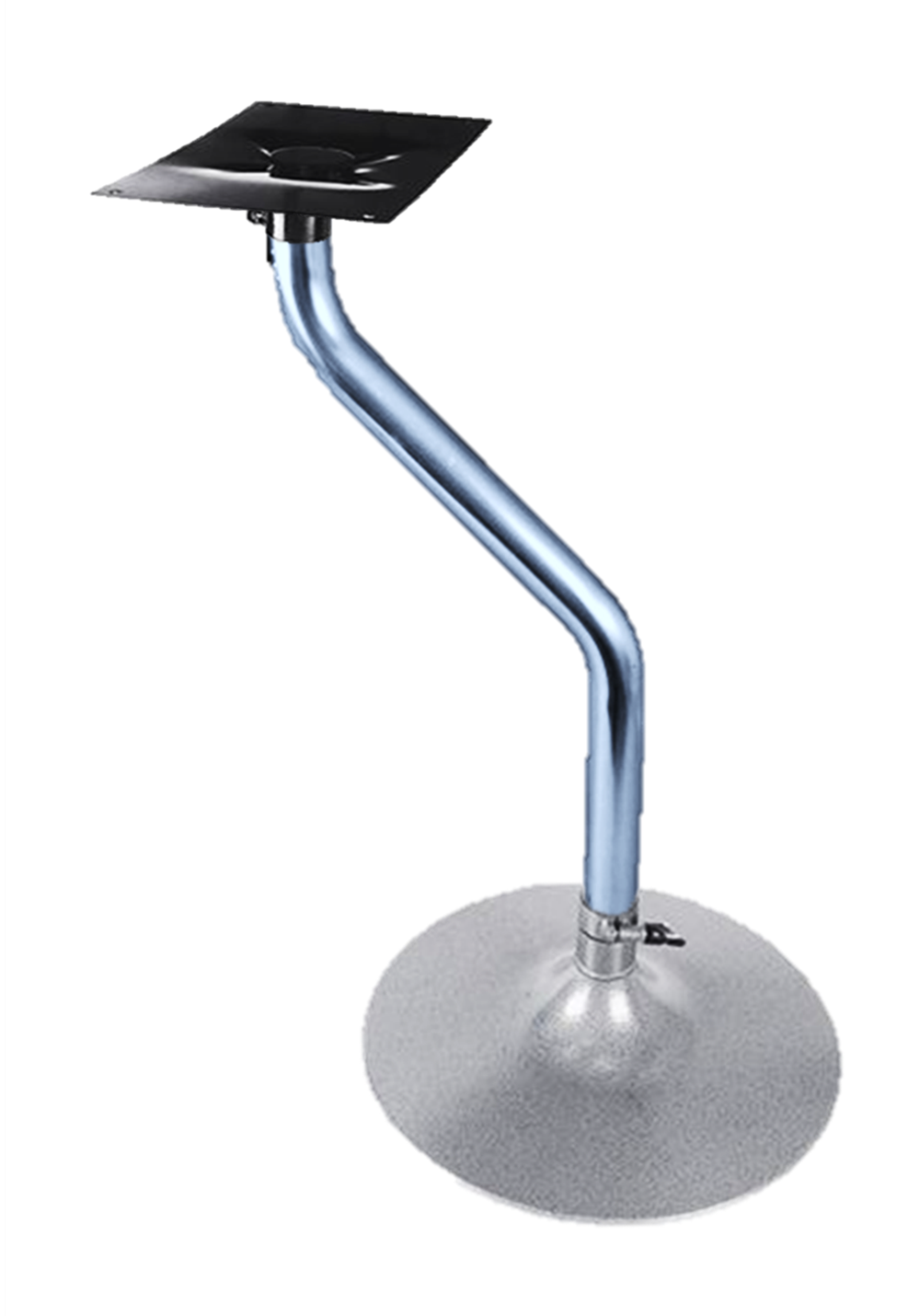 Breha Wineglass Table Leg - Bent Tube