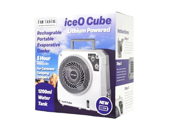 Fantastic iceOcube Lithium Rechargeable Evaporative Cooler