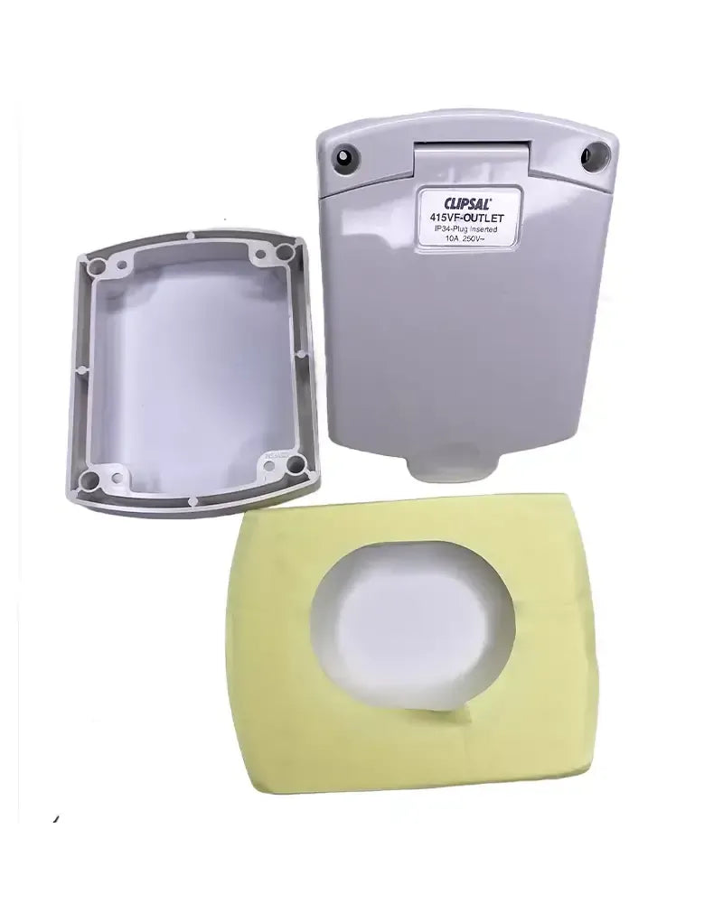 Clipsal Power Outlet New Style 10A White