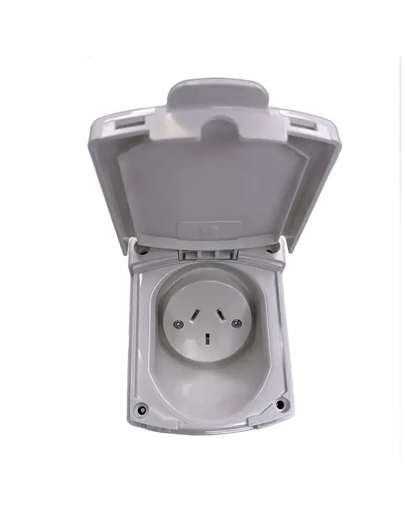 Clipsal Power Outlet New Style 10A White