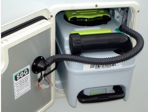 SOG 3000A Toilet Ventilation Kit – Compatible with Dometic CTS3000/CTS4000 (White)