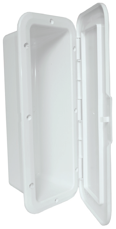 Fire Extinguisher Box With White Door