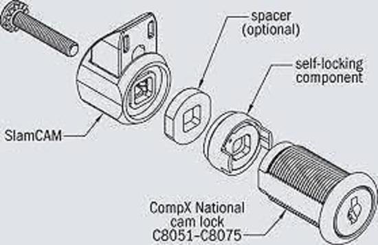 Slam Cam Lock L610
