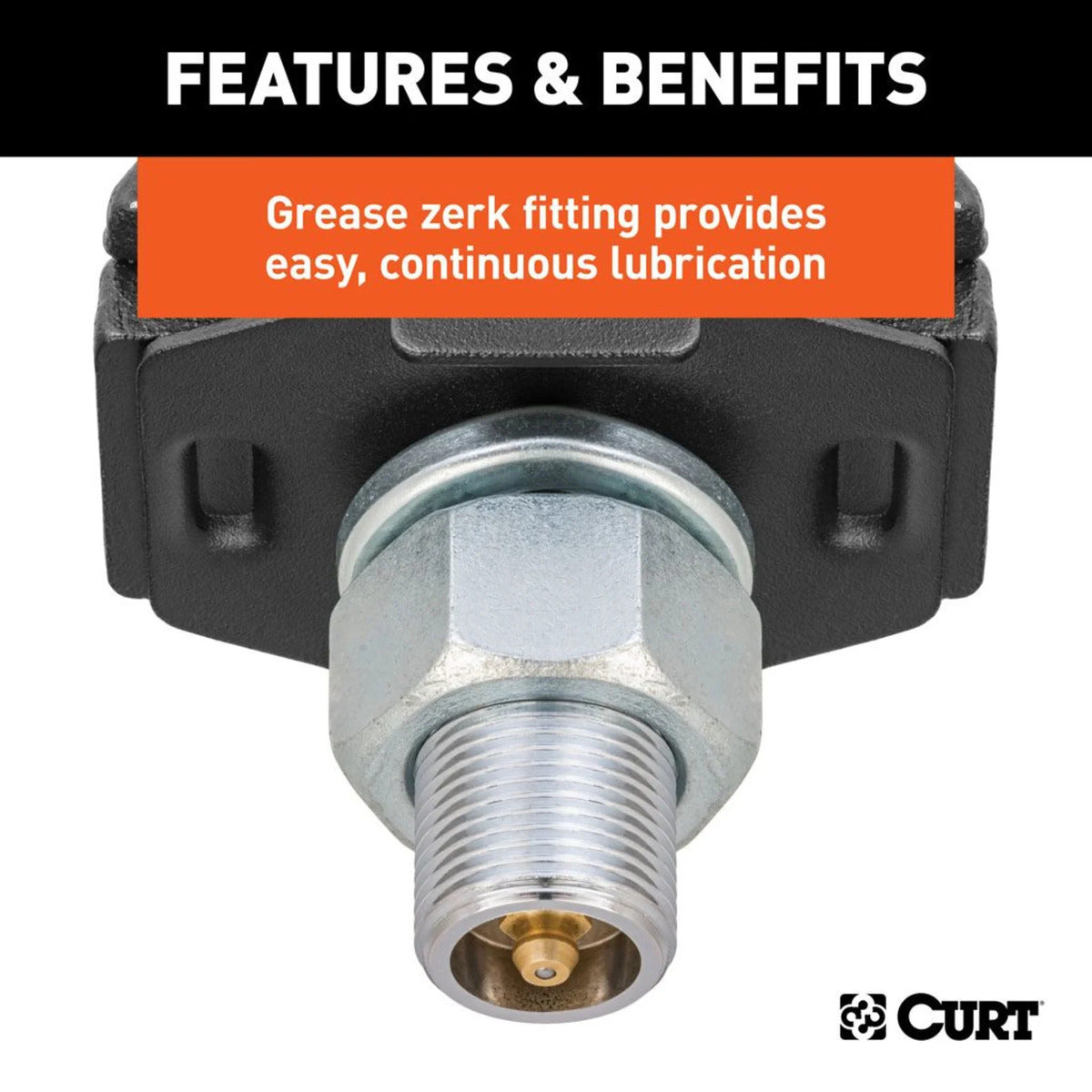 Curt Rocker Ball - Shock Drop 50mm Tow Ball