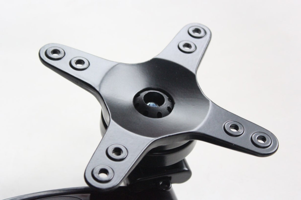 Dual arm LCD TV bracket with 2 mounting brackets