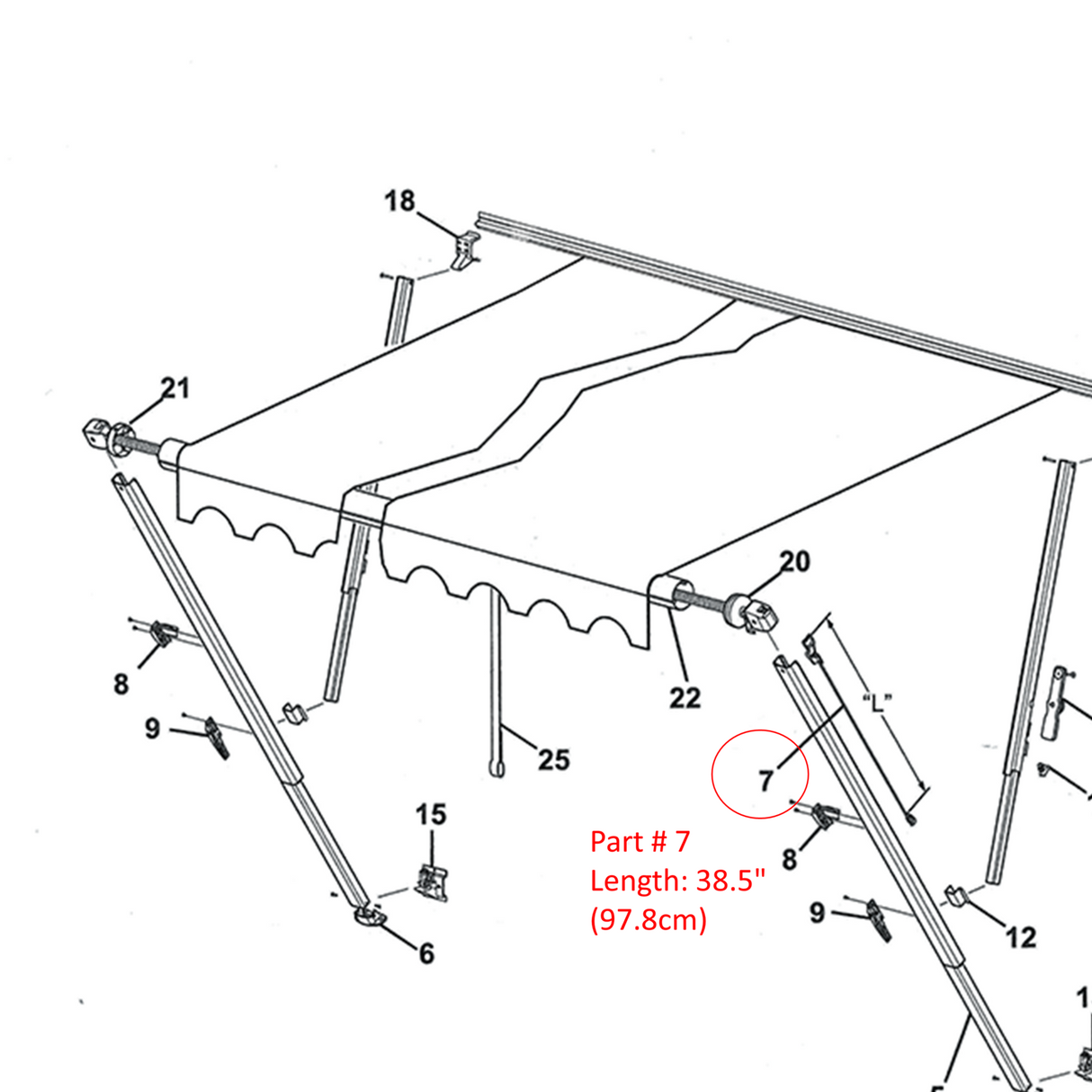 Carefree Remote Lock (White)