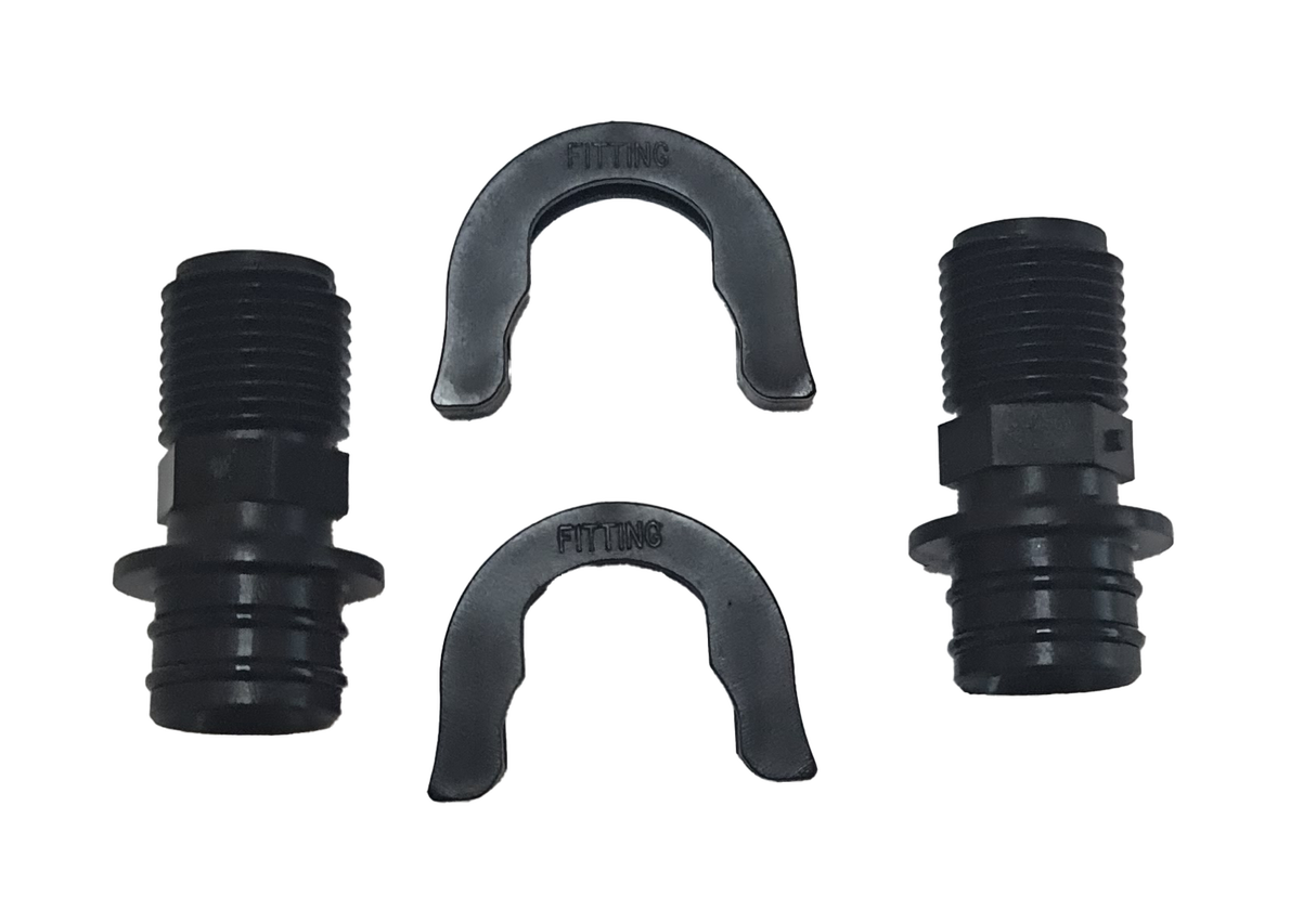 SHURFLO 1/2IN NSPT - M Quick Connect Fitting Kit (94-615-06)