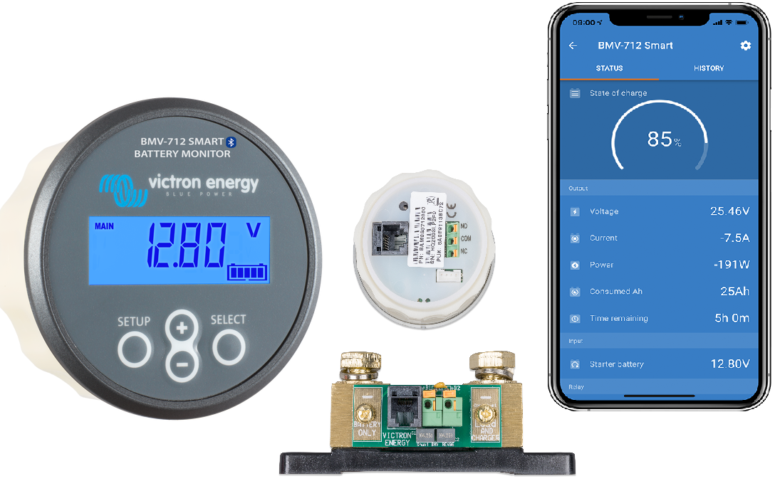 Victron Energy BMV-712 Battery Monitor w/Bluetooth