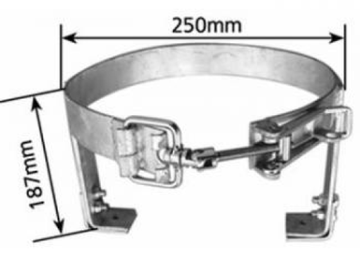 4KG ADJ Gas Cradle - Bolt On