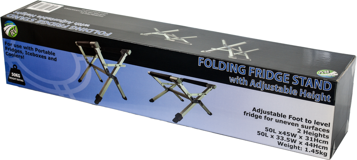 Folding Fridge Stand With Adjustable Height