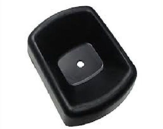 Jockey Wheel Receiver 6" Rubber