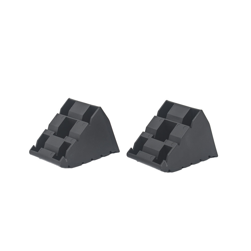 Split Leveling Ramp Chocks BLACK