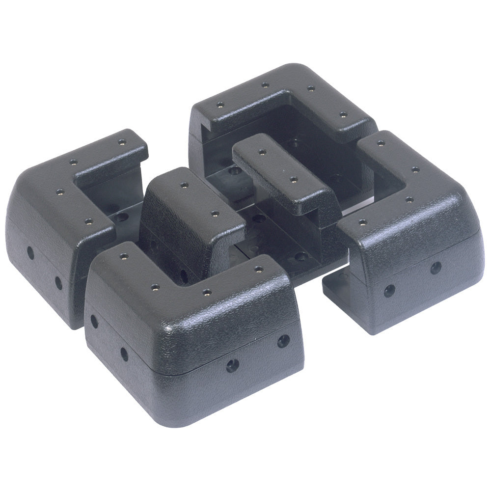 Topray Universal Solar Mount Brackets Set of 6 (Black)