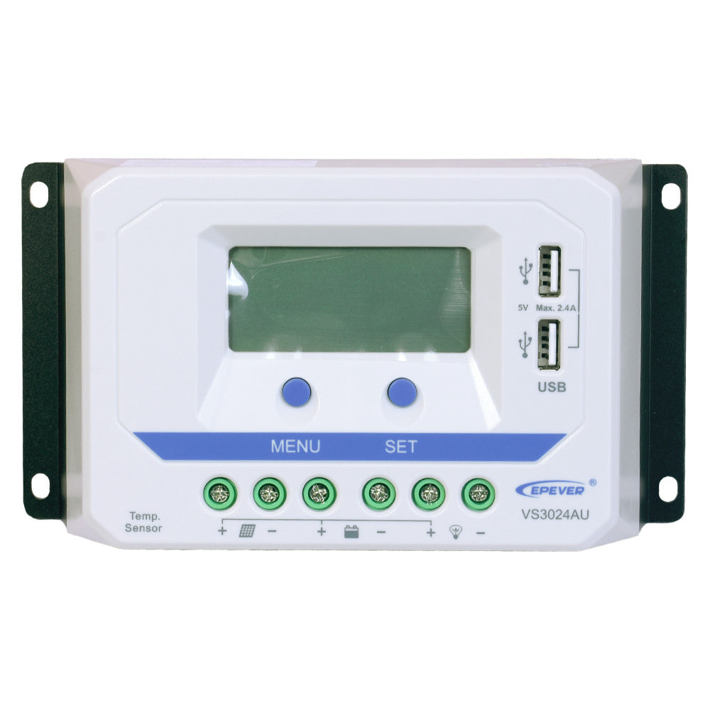 Topray 30 Amp Solar Regulator Twin USB