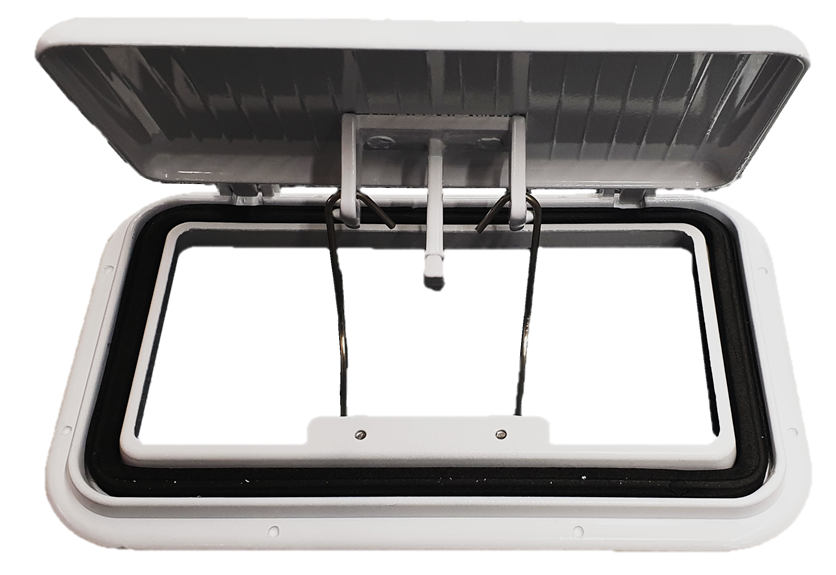 Large Scupper Vent - White