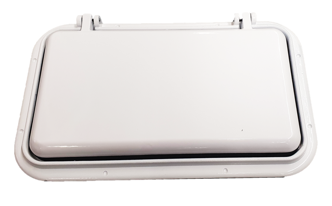 Large Scupper Vent - White