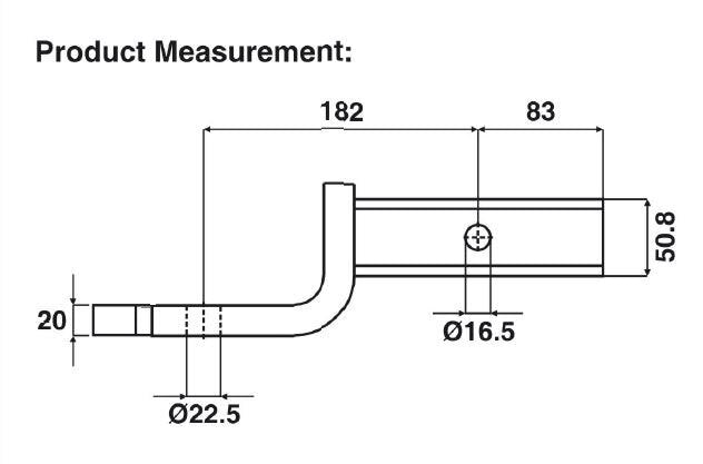 Standard Tow Hitch Mount THM01