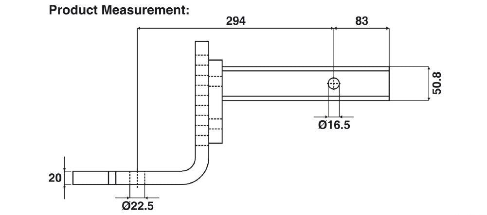 ADJ Tow Ball Mount THM03