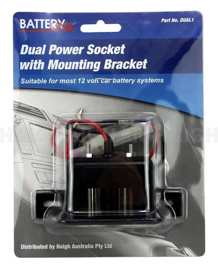 12V Underdash Double Cigarette Plug