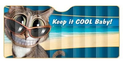 Car Windscreen Sun Shade Keep It Cool Baby - 145cm