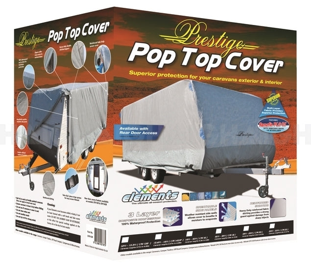 20-22ft Pop Top Caravan Cover 6.0-6.6m Prestige CPV22