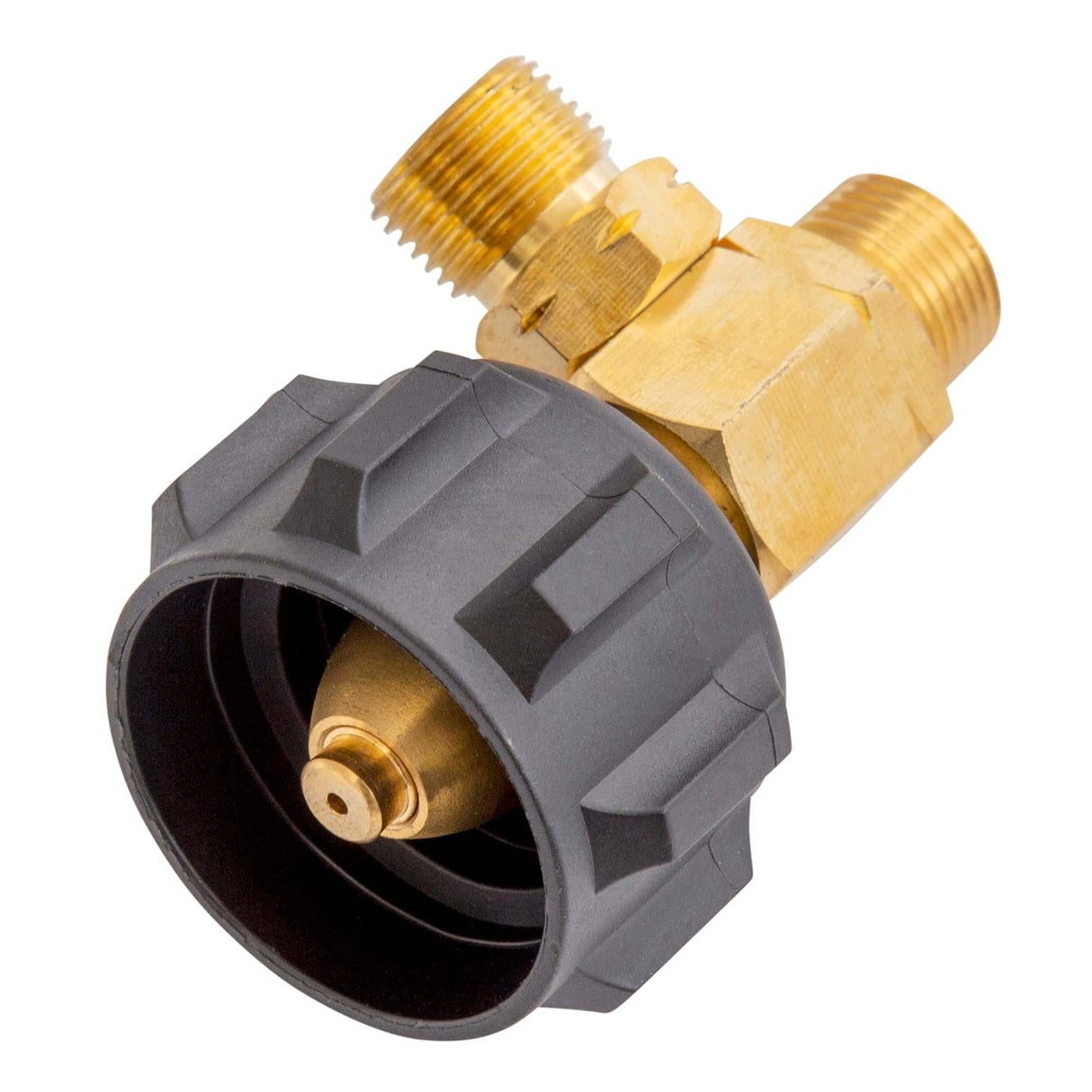 Gasmate Adaptor LCC27 to 3/8" BSPP-LH 2 Way