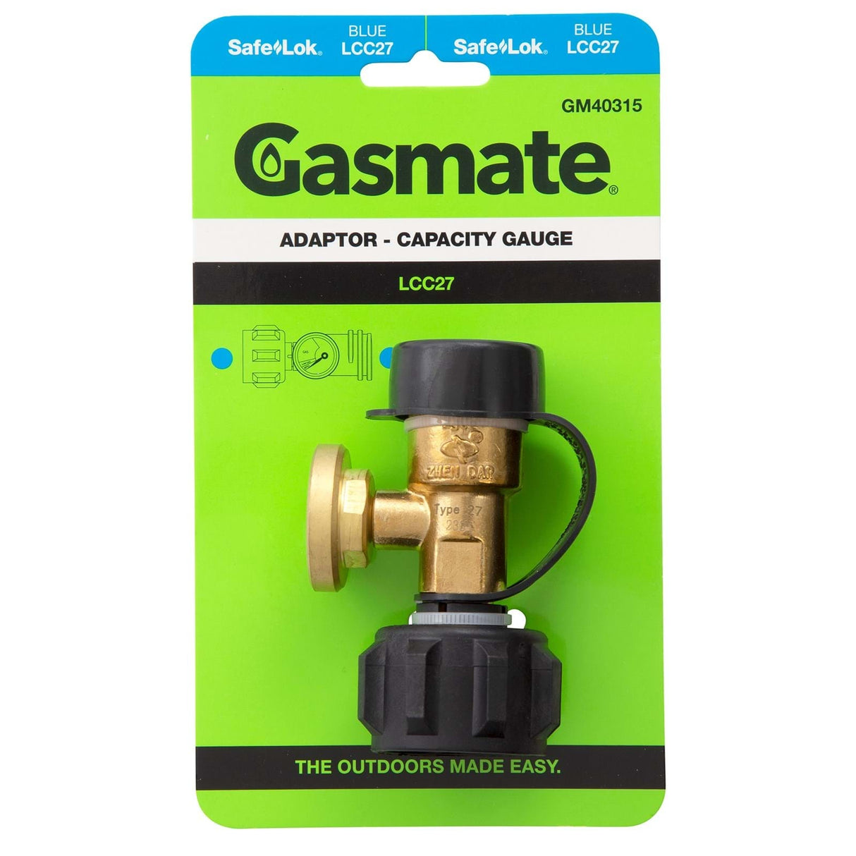 Gasmate Adaptor LCC27 Capacity Gauge
