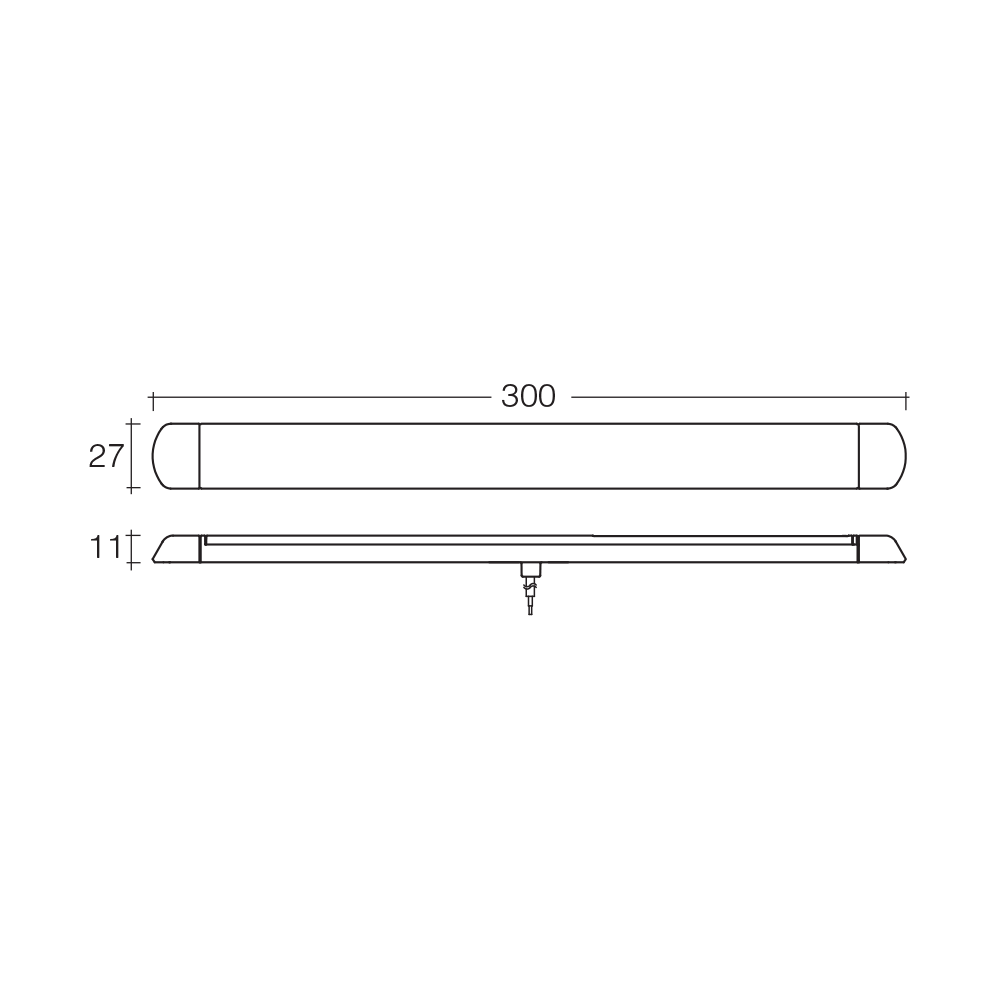 12/24 LED Strip Lamp 300mm - 87526BL