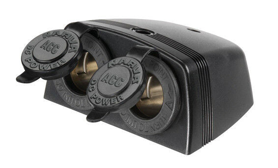 NARVA Surface Mount ACC/ACC Socket Black 81160BL