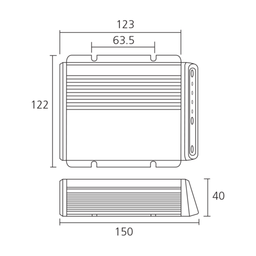 Projecta 12V 25A DC/Solar Battery Charger IDC25