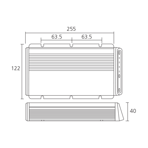 PROJECTA Automatic 9-32V 45A 3 Stage DC/Solar Battery Charger IDC45