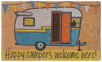 Happy Camper Door Mat
