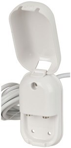 TV Outlet socket with PAL and F Connectors