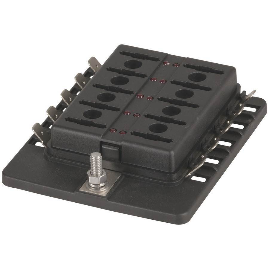 Powertech 10 Way Spade Term Fuse Box