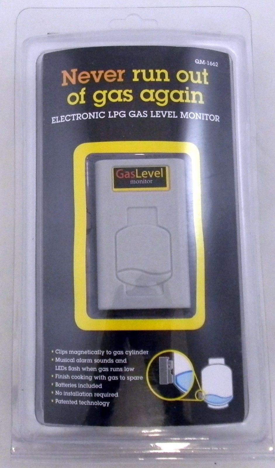 LPG Gas Level Monitor Electronic New QM-1662