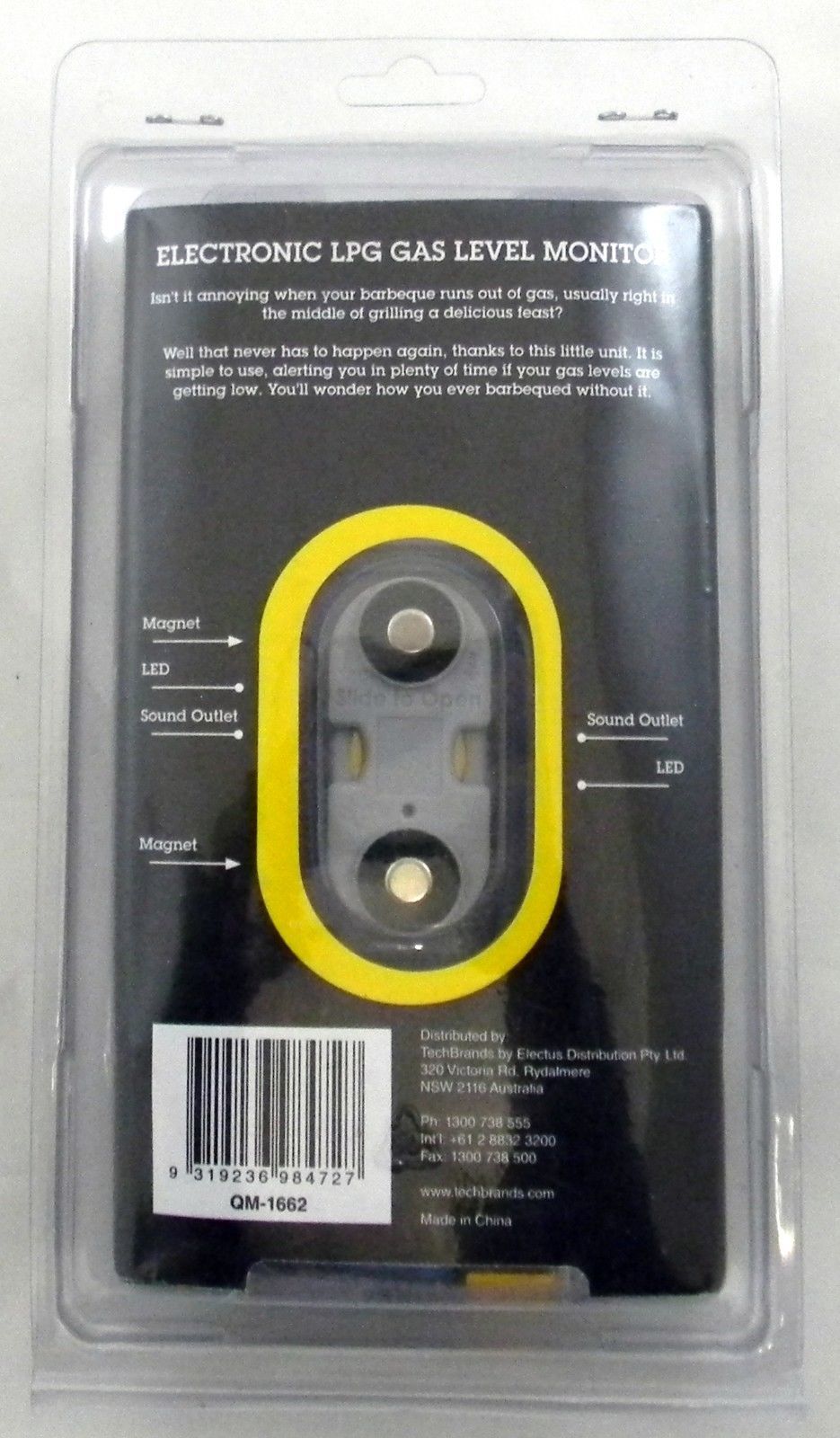 LPG Gas Level Monitor Electronic New QM-1662