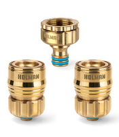 Holman ⌀12mm Brass Hose Connector Set