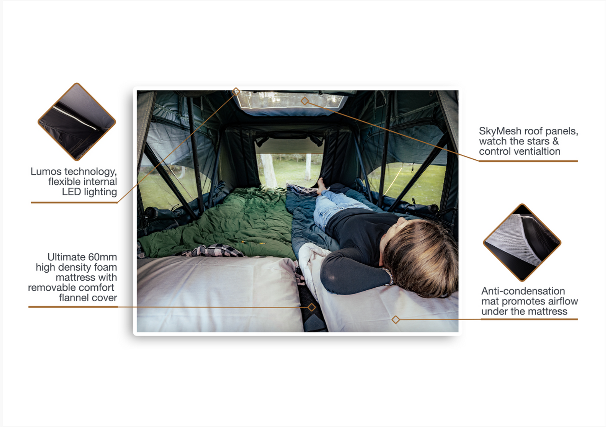 OZTRAIL Tarkine 1400 Roof Top Tent