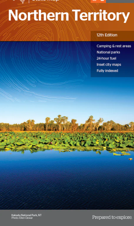 HEMA Map - Northern Territory State Map