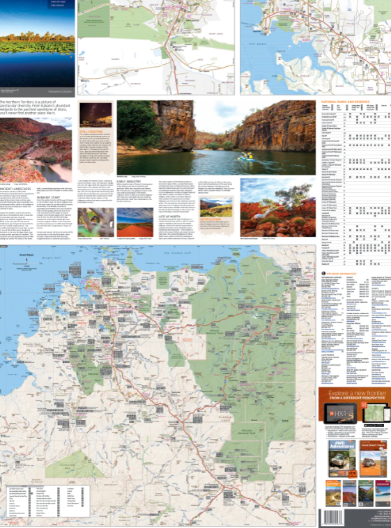 HEMA Map - Northern Territory State Map