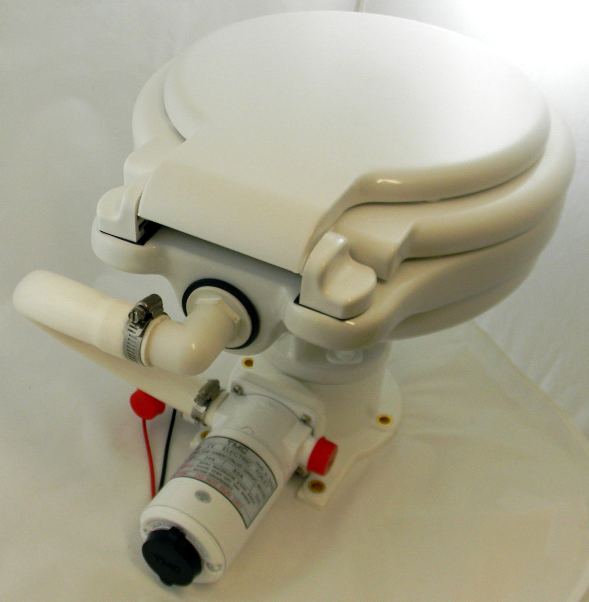 TMC RV Marine Toilet Electric 12V White Model-99902