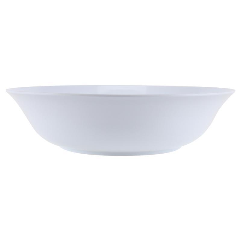 Melamine Bowl Round 35cm Dia x 9cm - White