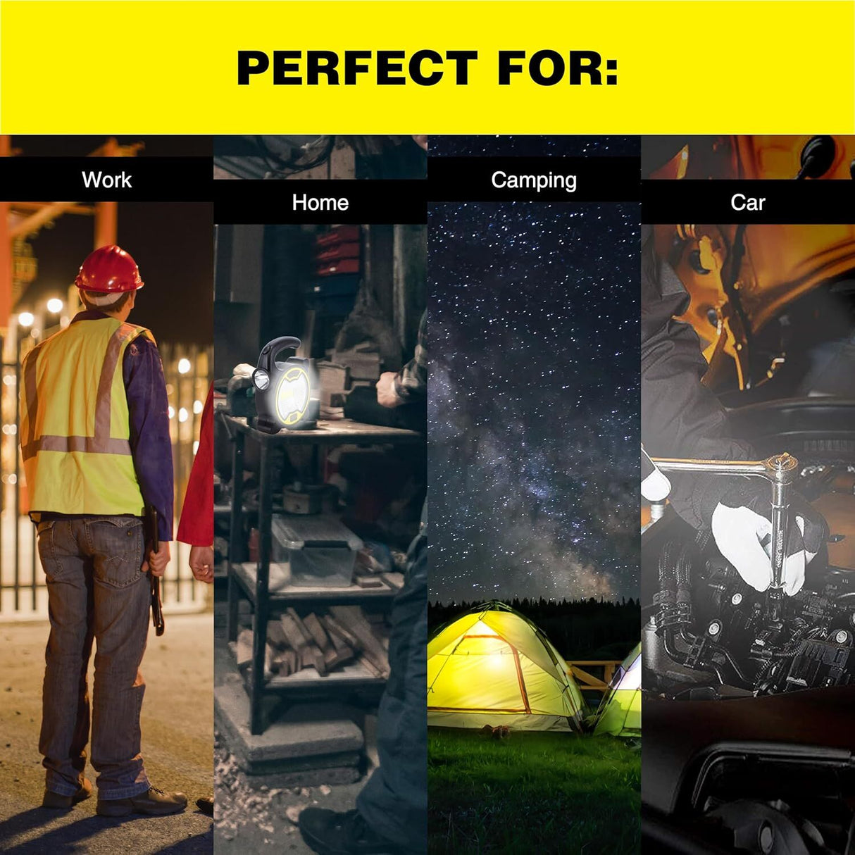 COB 2-in-1 Work Light