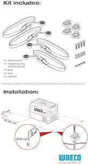 Waeco Dometic Universal CFX Fixing Kit
