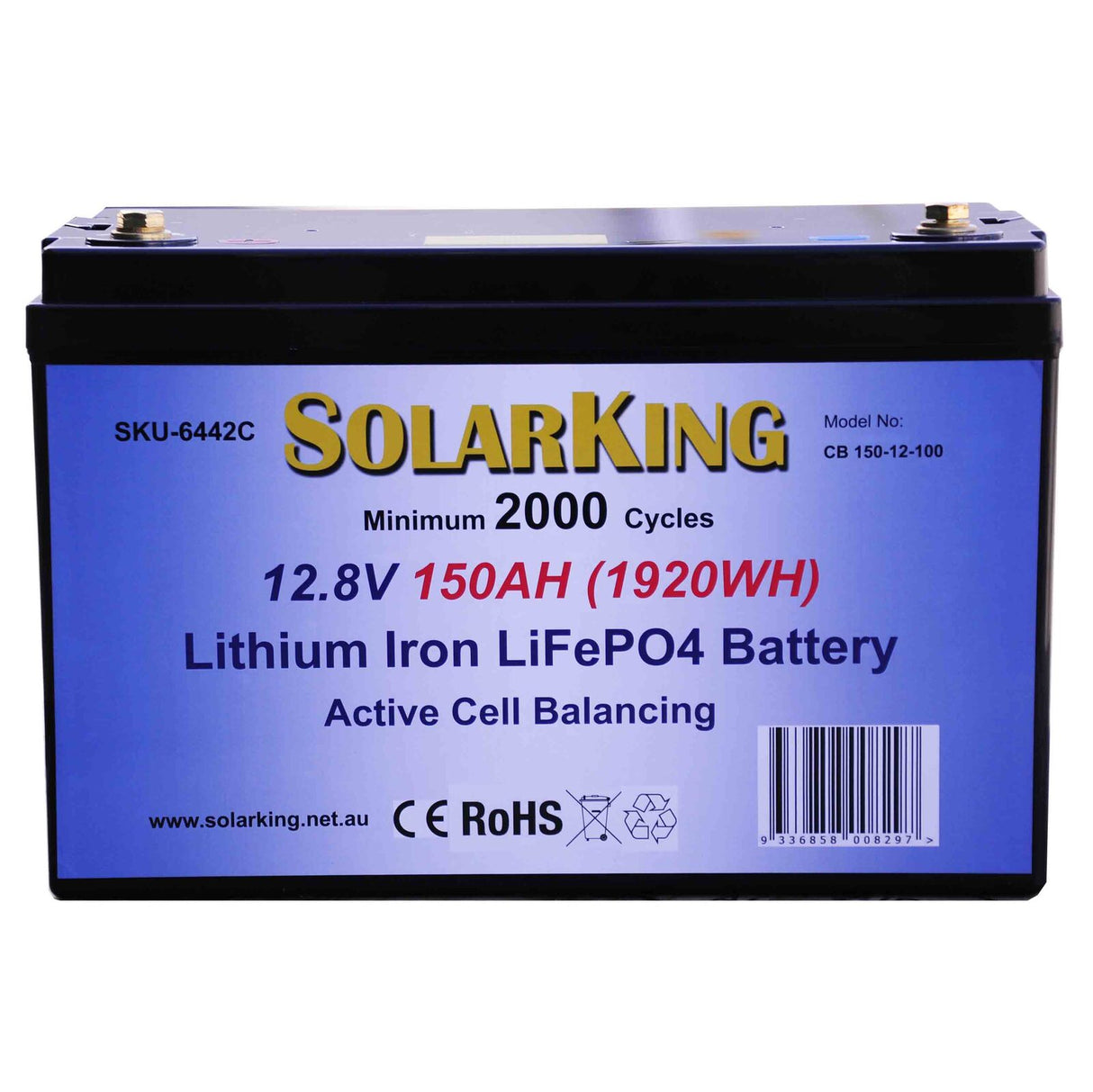 Solarking 150 AH High Output Lithium Battery CB-150-12-150